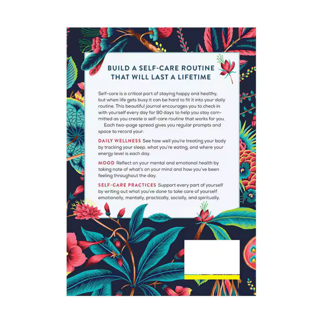 &quot;Health Journal&quot; 90-Day Wellness Self Care Journal