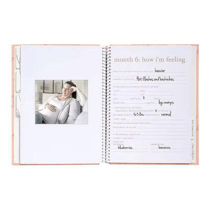 &quot;Bundle of Joy&quot; Pregnancy Journal with Garter Strap